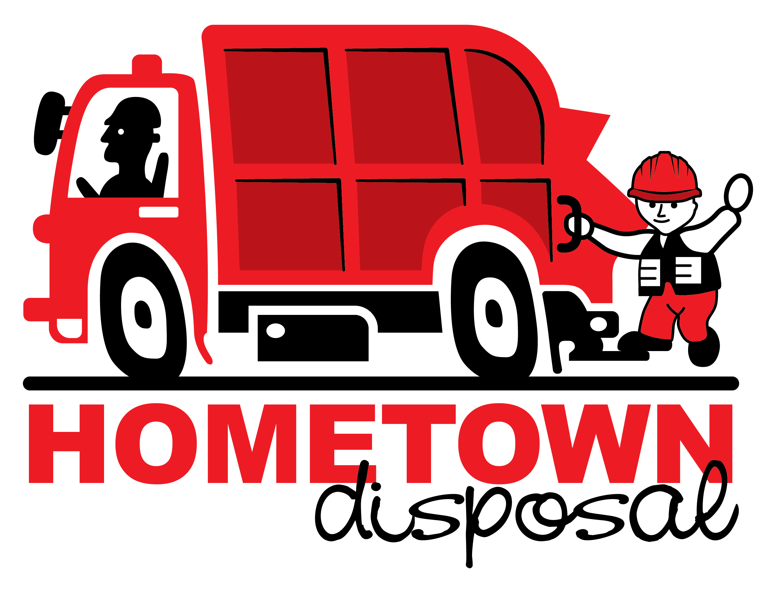Home Town Disposal Logo.